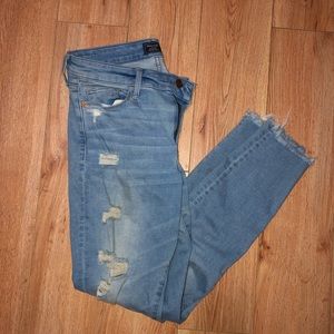 Abercrombie & Fitch Harper ankle jeans